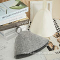 Original Wool Russian Bear Gray Wool Mixture Hat